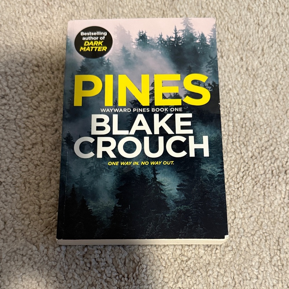 Pines by Blake Crouch Book
